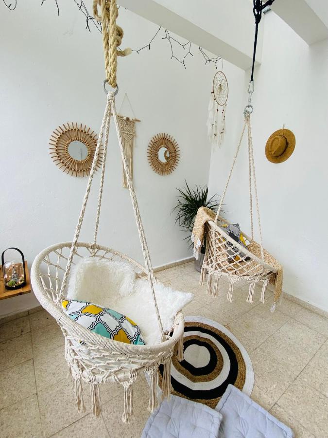 Boho-Chic One Bedroom Flat In Engomi Exteriér fotografie